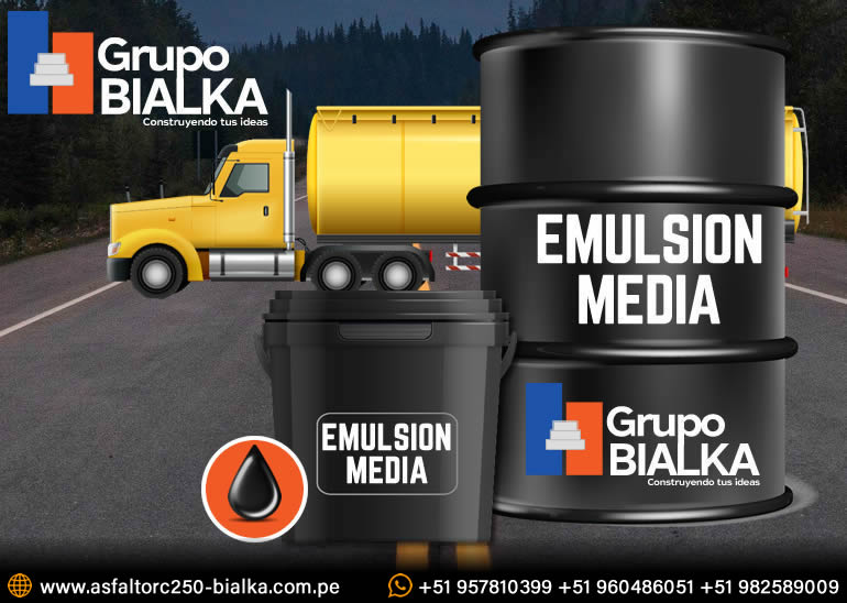 venta de emulsion asfaltica media